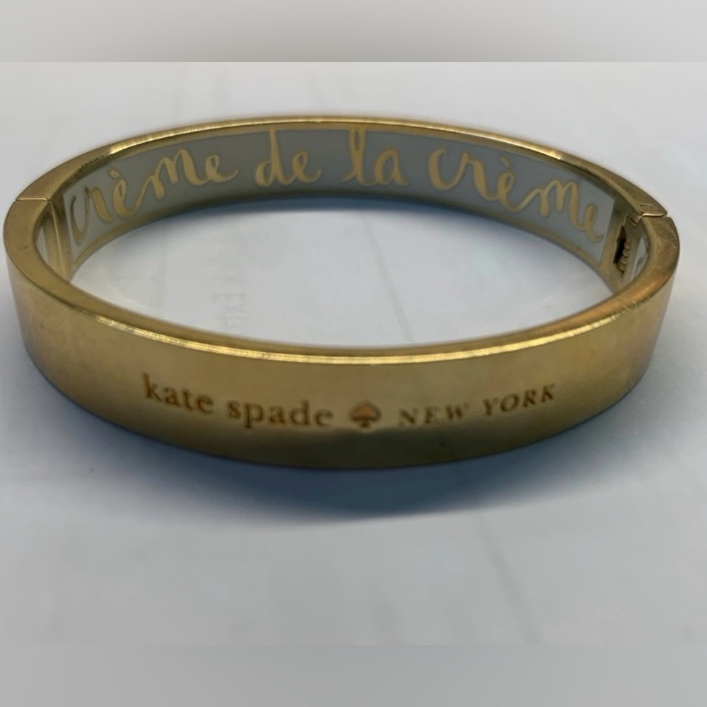 Kate Spade Crème de la Crème Gold Bangle